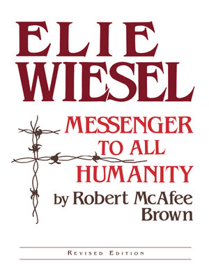 cover image of Elie Wiesel
